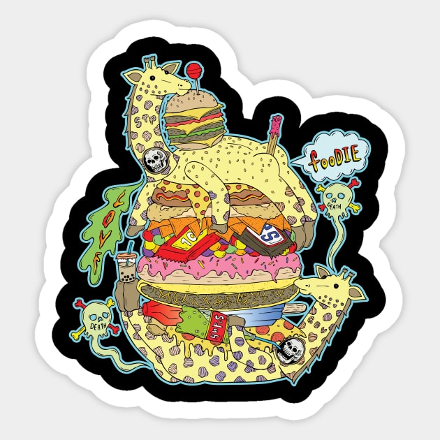 Cheeseburger Junkfood Sticker by stpgov